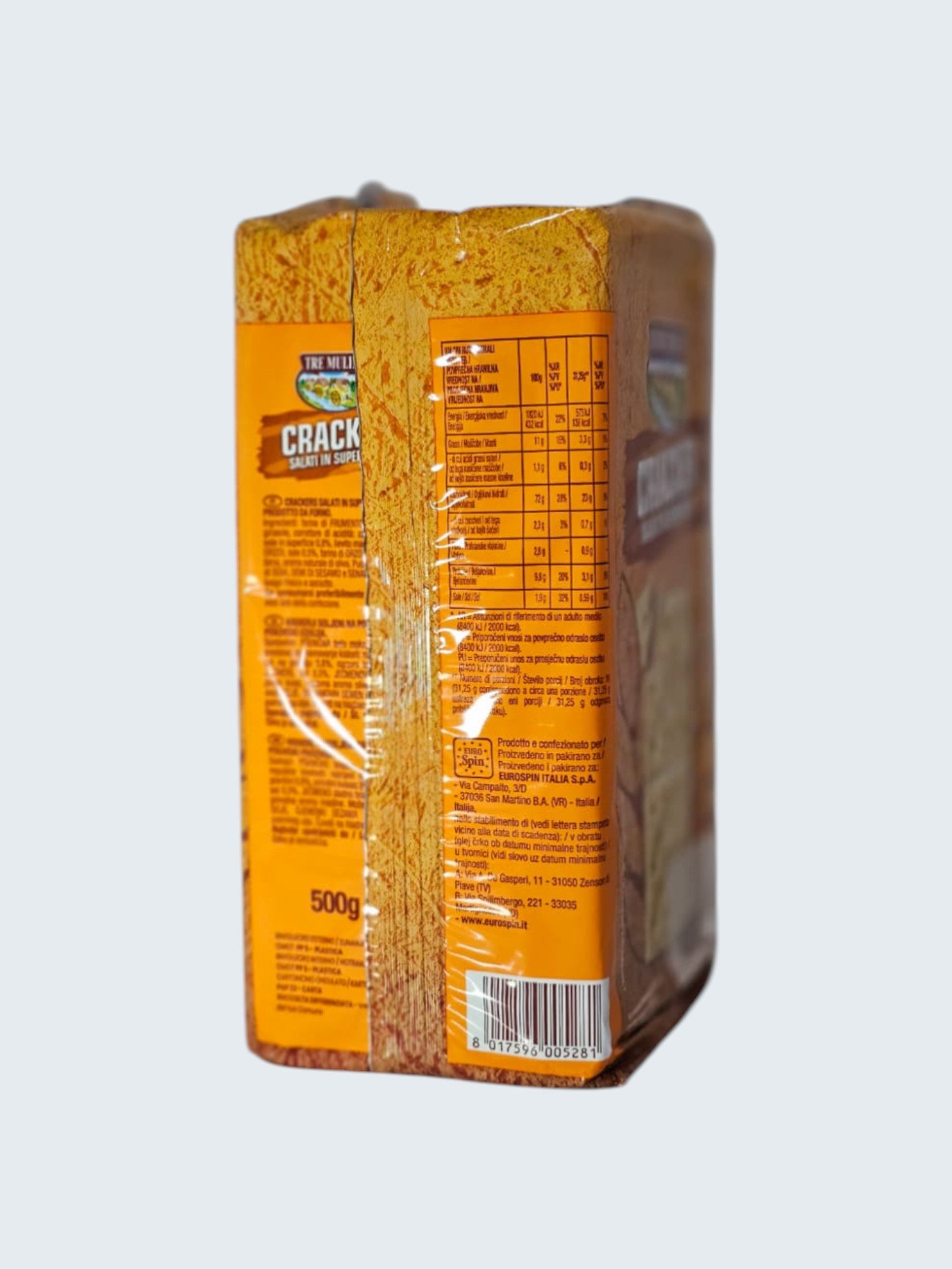Cracker – Blue without salt 500g