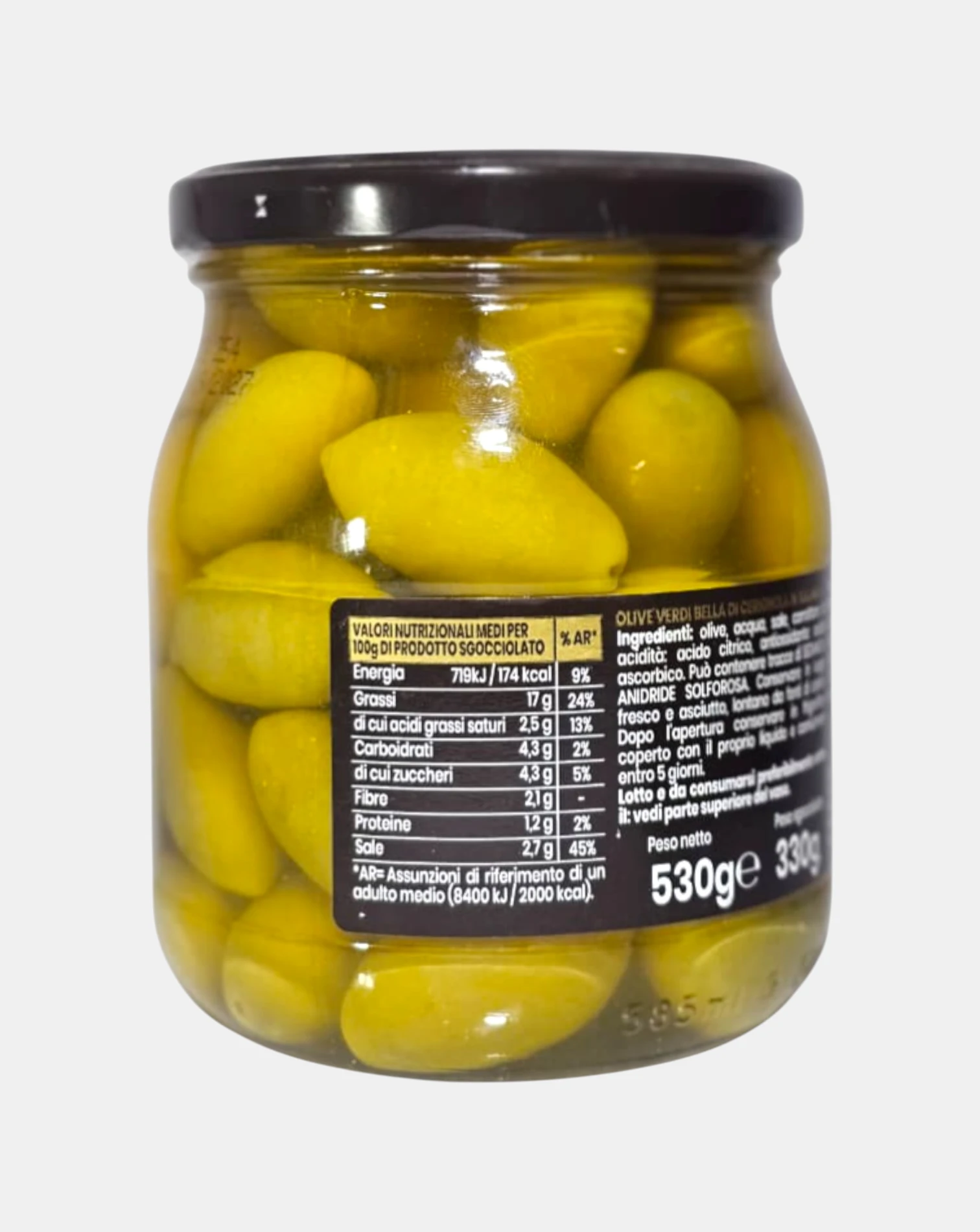 Green Olive – Amo Essere – 530 g
