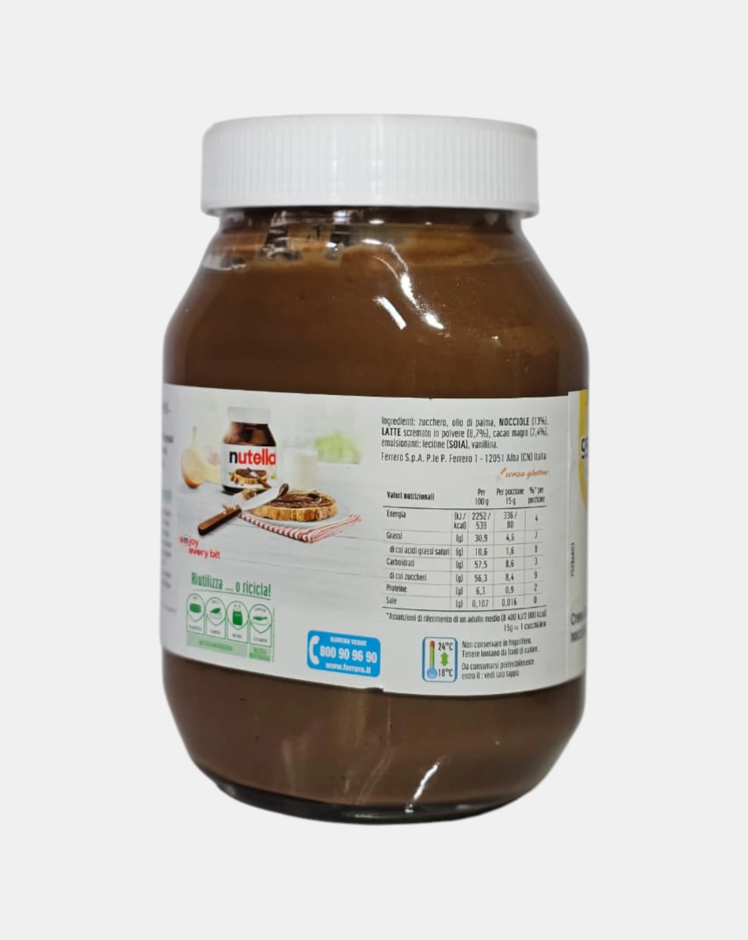 Nutella – Nocciole e al Cacao – 950g