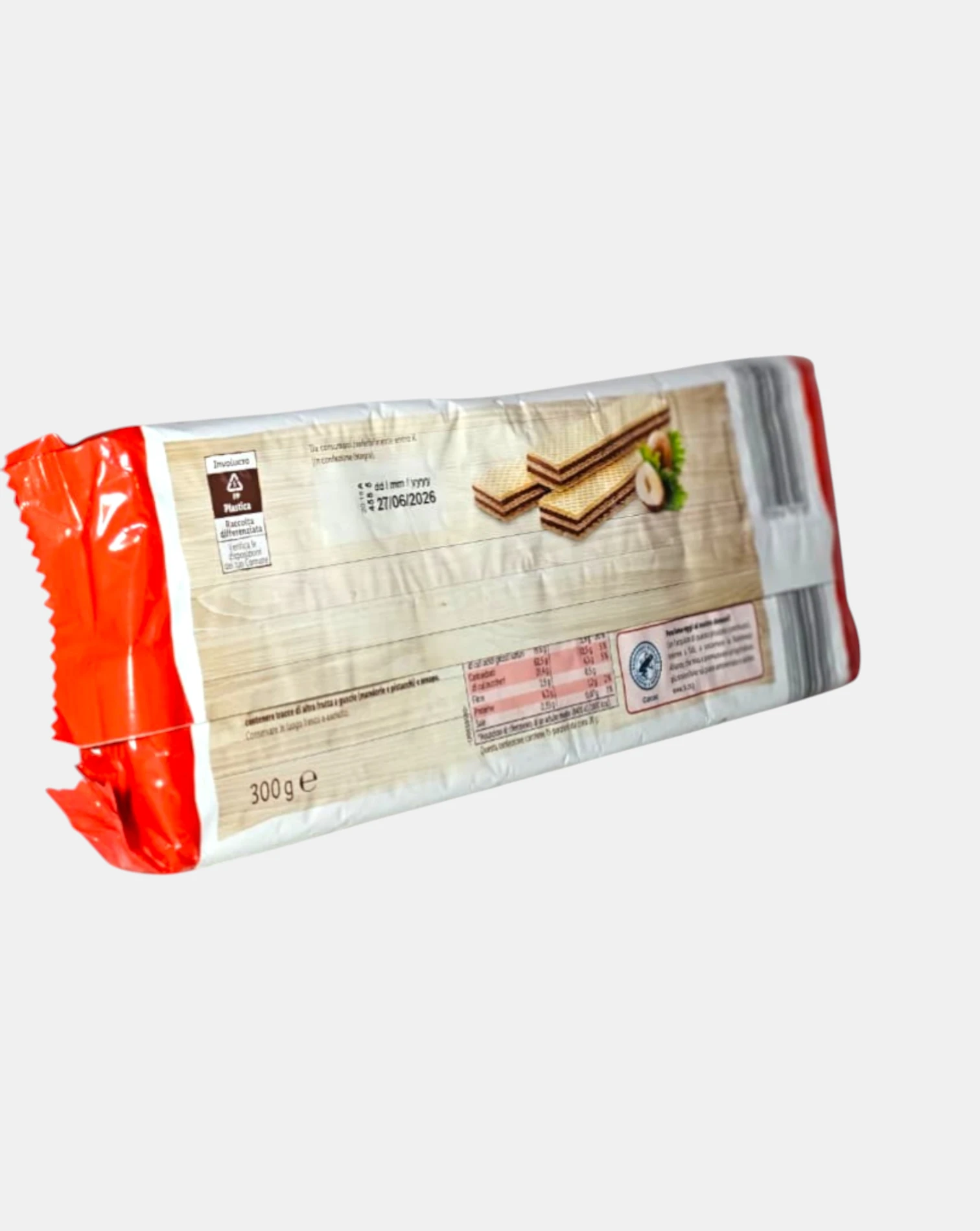 Sondey Wafer con Crema alla Nocciola – 300g
