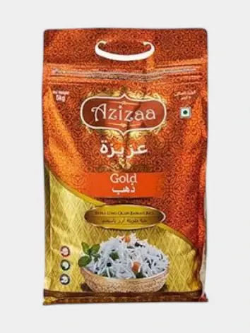 Azizaa – Extra Long Grain Basmati Rice Gold (5kg)