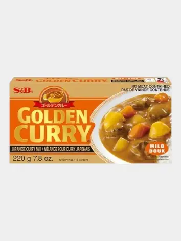 S&B Golden Curry Mild (220g)