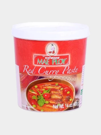 Mae Ploy – Red Curry Paste (400g Tub)